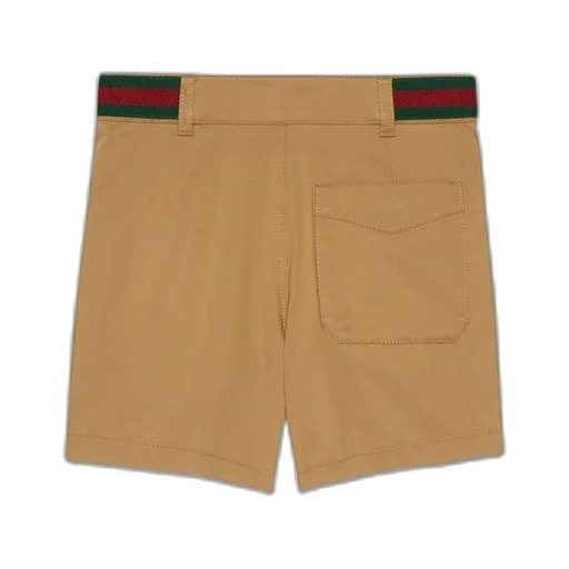 Children's stretch cotton shorts with Web