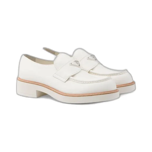 Leather loafers