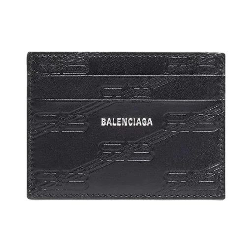 Embossed Monogram Card Case Box