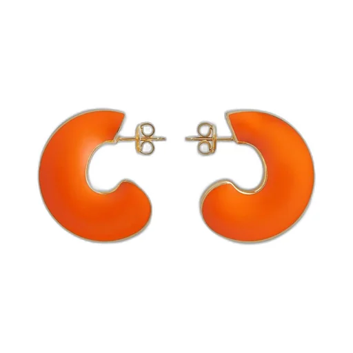 H Beam Large Earrings