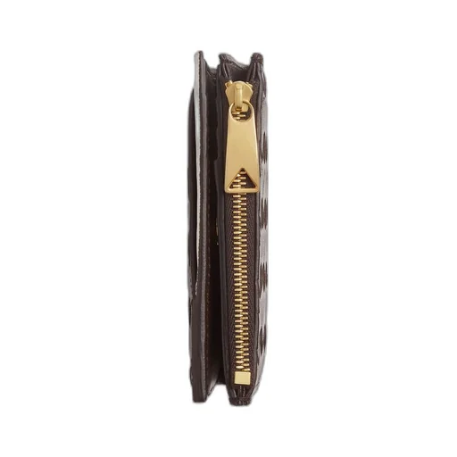 Intrecciato Diagonal Small Bi-Fold Wallet