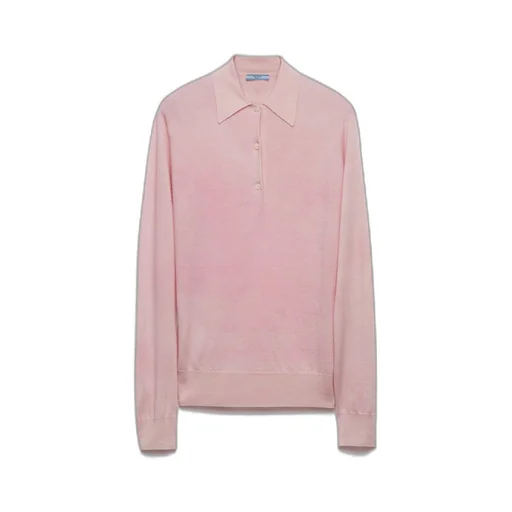 Cashmere polo shirt