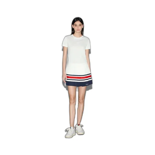 Technical jersey skort with Web