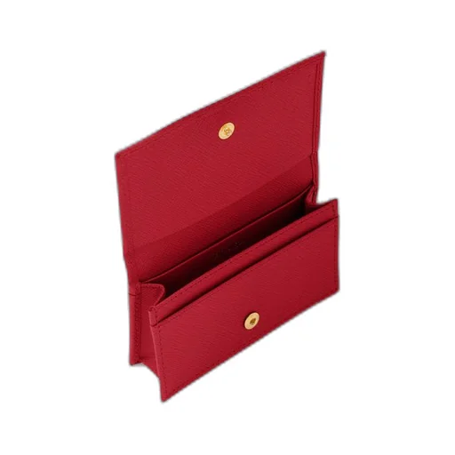 Saffiano Leather Card Holder
