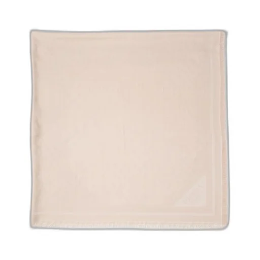 Symbole silk and wool jacquard shawl