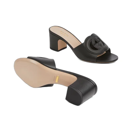 Women's Interlocking G slide sandal