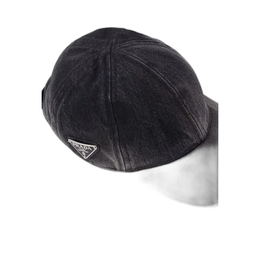Denim baseball cap