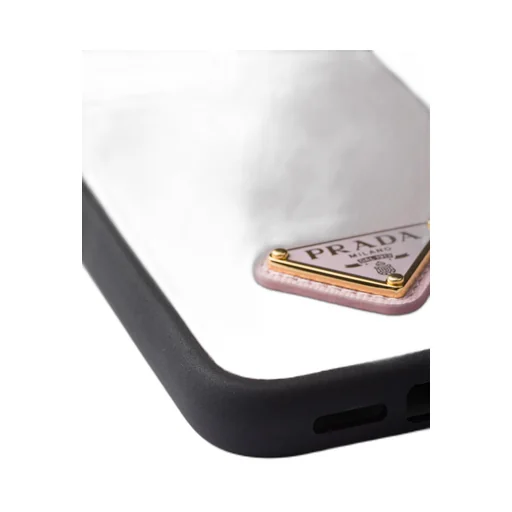 Saffiano leather cover for iPhone 15 Pro