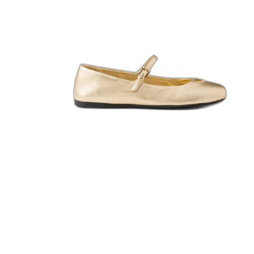 Mordoré nappa leather ballerinas