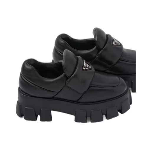 Soft padded nappa leather loafers