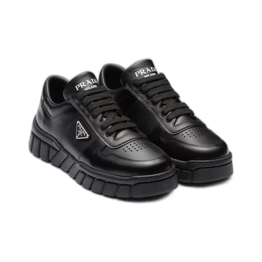 Leather sneakers