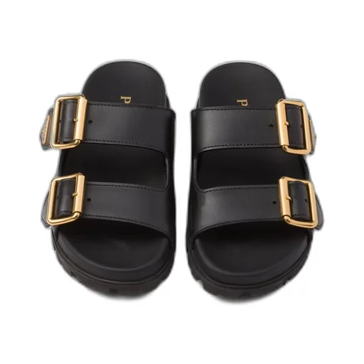 Leather strap slides