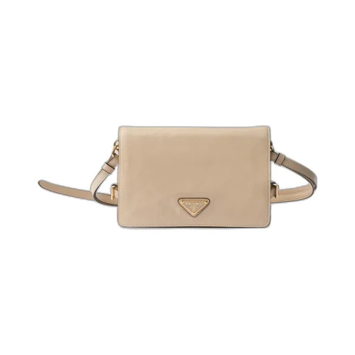 Leather shoulder bag