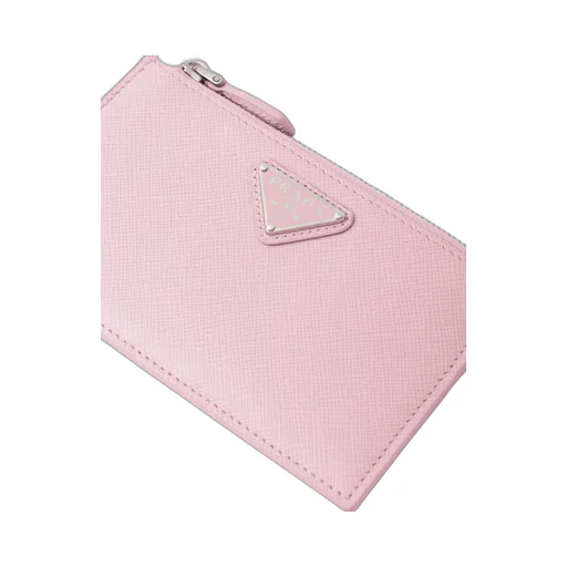 Saffiano leather card holder