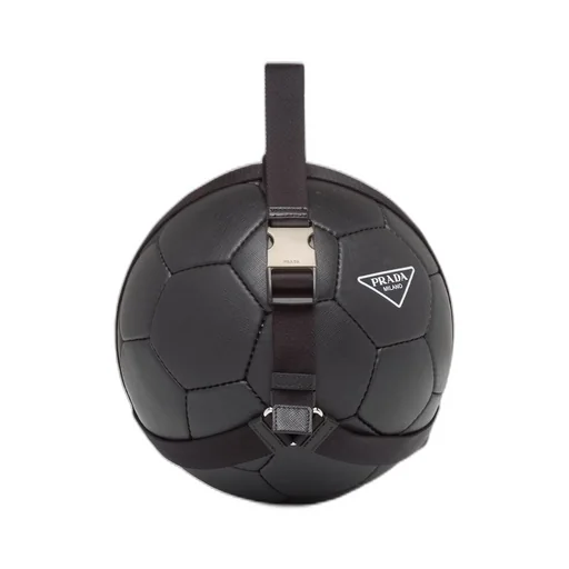 Saffiano leather soccer ball