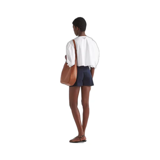 Gabardine shorts