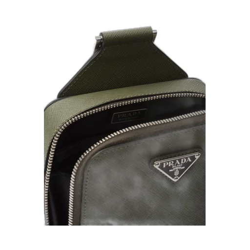 Prada Brique Saffiano leather bag