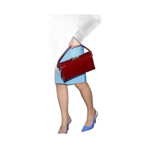 Small top handle bag with Double G