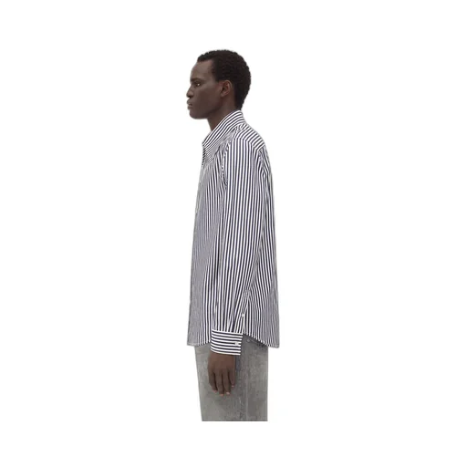 Striped Poplin Shirt