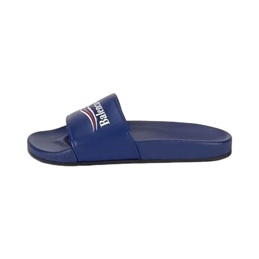 Pool Sandal Political Sandals Blue