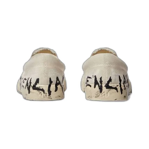Paris Graffiti Low Top Sneaker