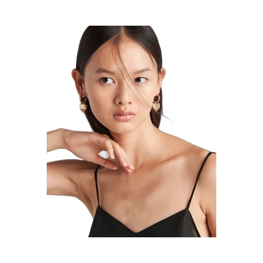 Eternal Gold small drop earrings in yellow gold