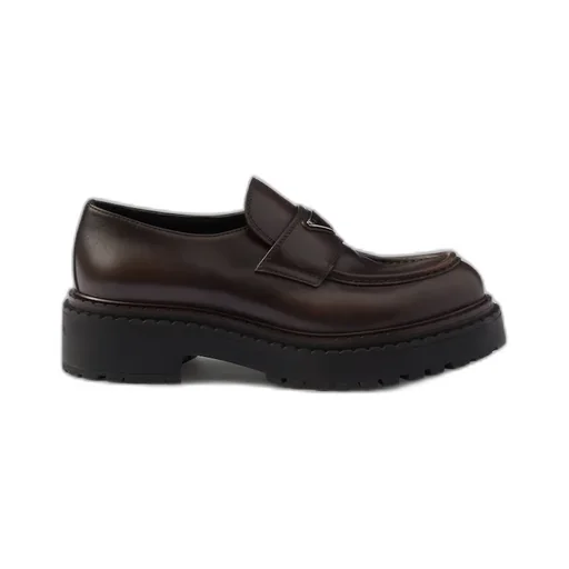 Leather loafers