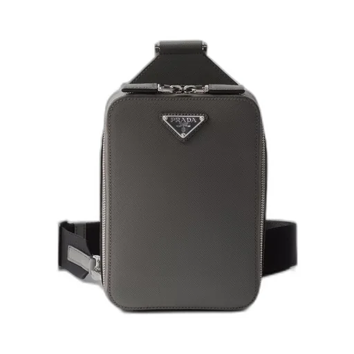 Prada Brique Saffiano leather bag