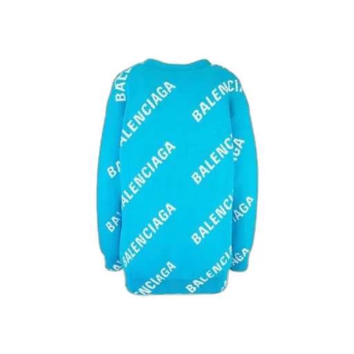 Logo Monogram Cardigan Relaxed Fit