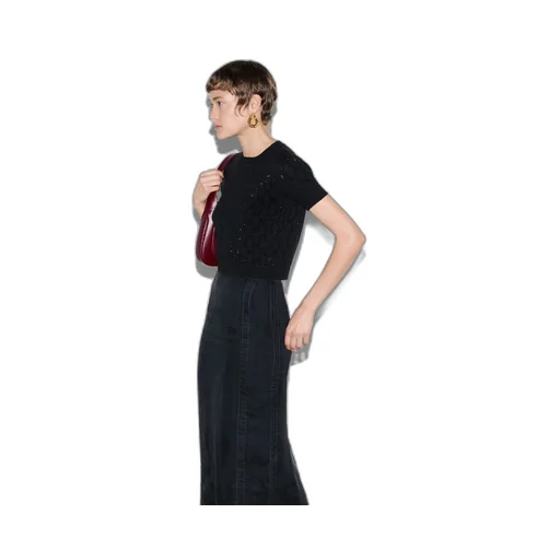 Fine wool GG crystal top
