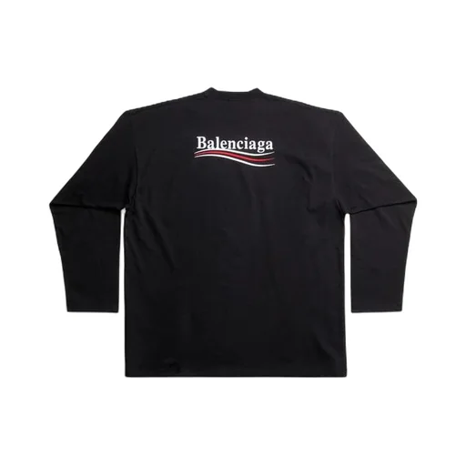 Political Campaign Long Sleeve T-Shirt Large Fit