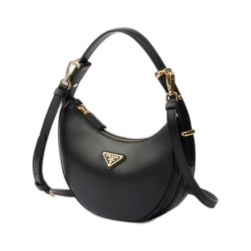 Prada Arqué leather shoulder bag