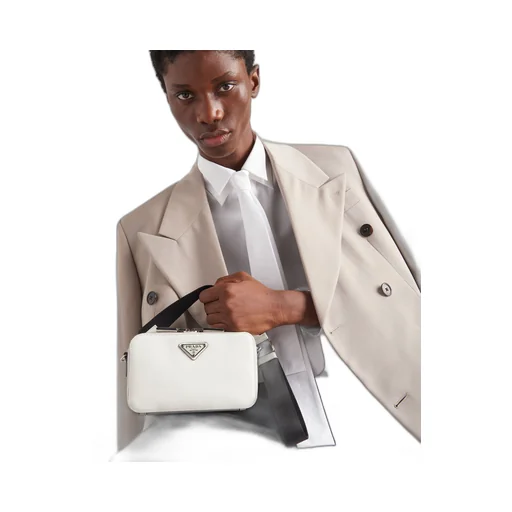 Prada Brique Saffiano leather bag