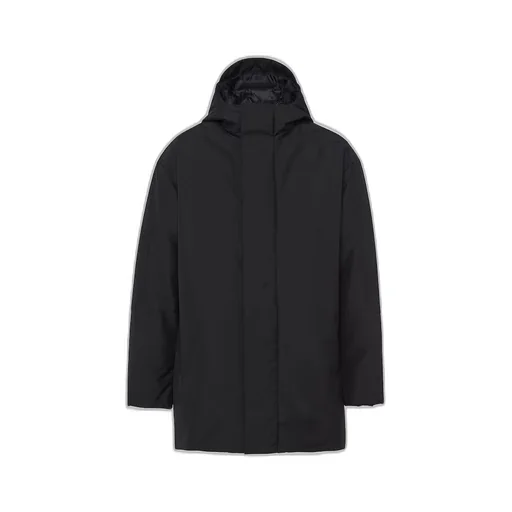 Technical fabric down coat