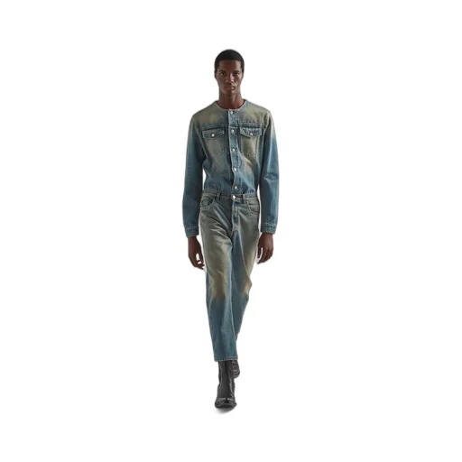 Five-pocket denim jeans
