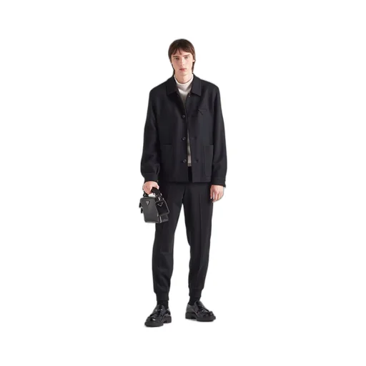 Wool blend jacket