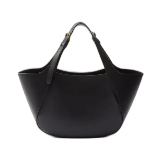 Prada medium leather tote bag