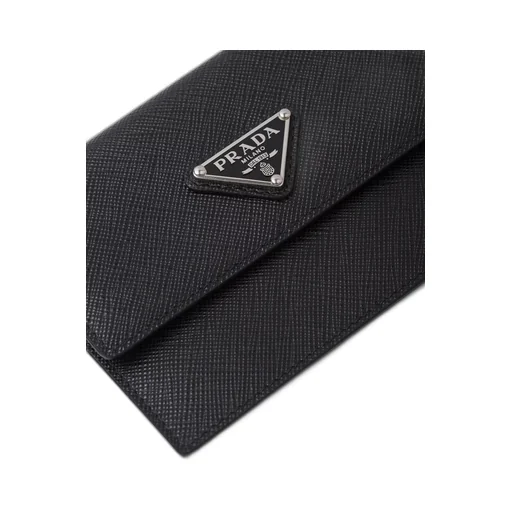 Saffiano leather document holder
