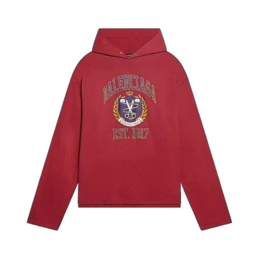 Est. 1917 College Logo Print Hoodie