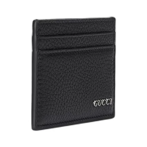Card case with Gucci logo