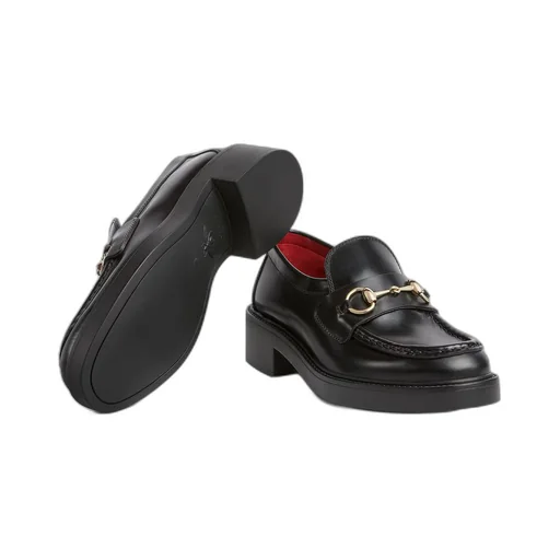 Women's Horsebit loafer with lug sole