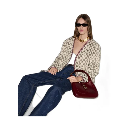 GG cotton tweed jacket