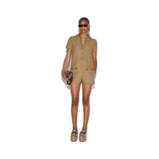 Original GG canvas jumpsuit