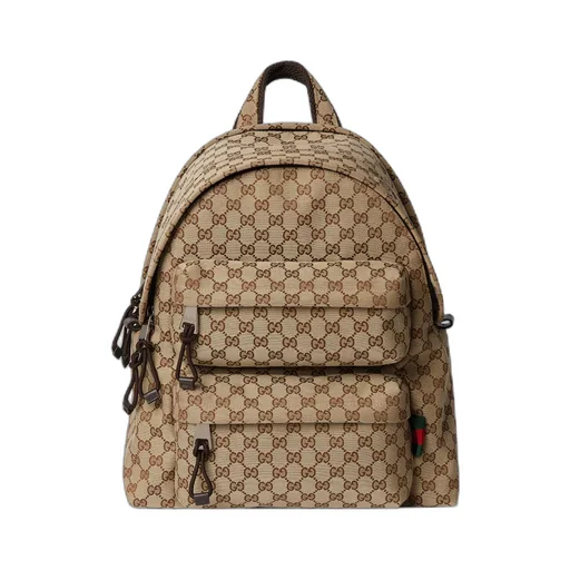Medium backpack with Gucci logo