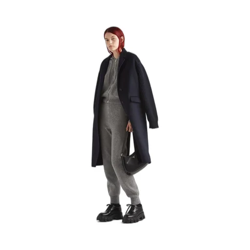 Cashmere hoodie jacket