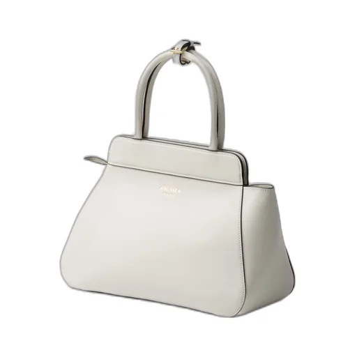 Medium leather tote bag