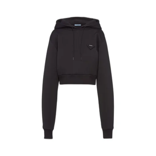 Cotton fleece hoodie