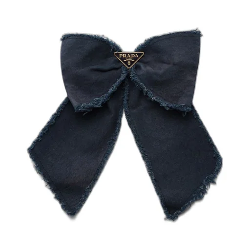 Canvas hair clip
