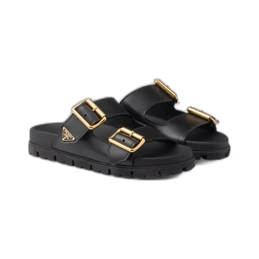 Leather strap slides