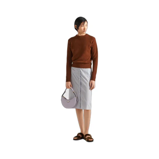 Prada Arqué leather shoulder bag